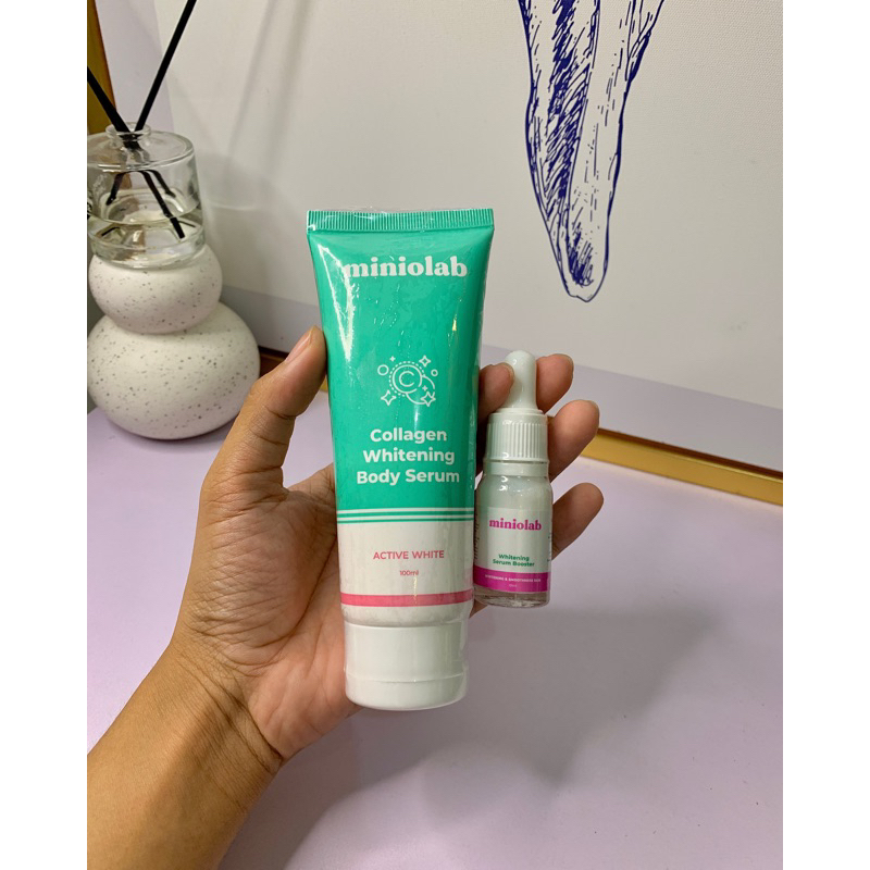 Miniolab Paket Body Lotion Serum preloved