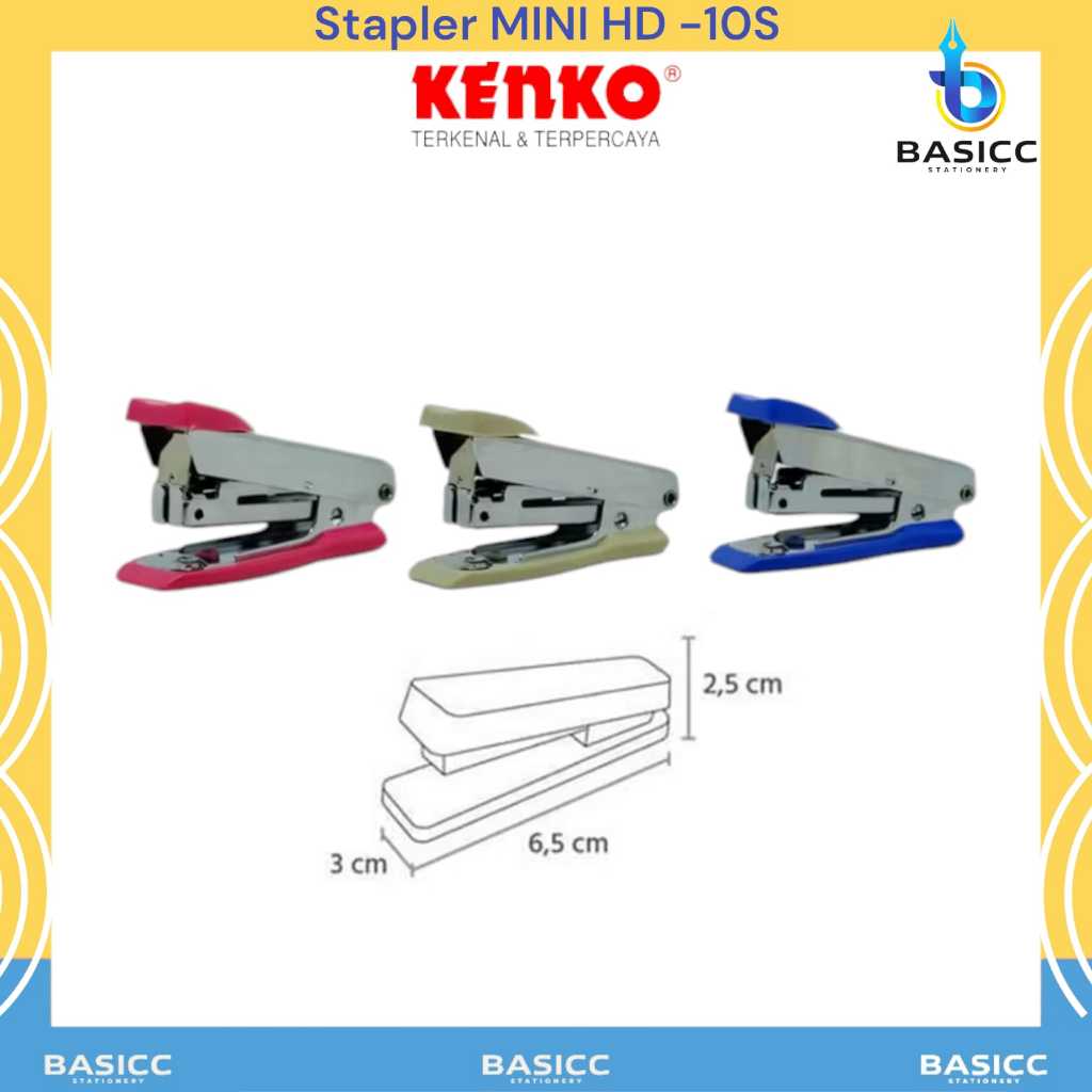 

Kenko Stapler Kecil Alat Staples HD 10S