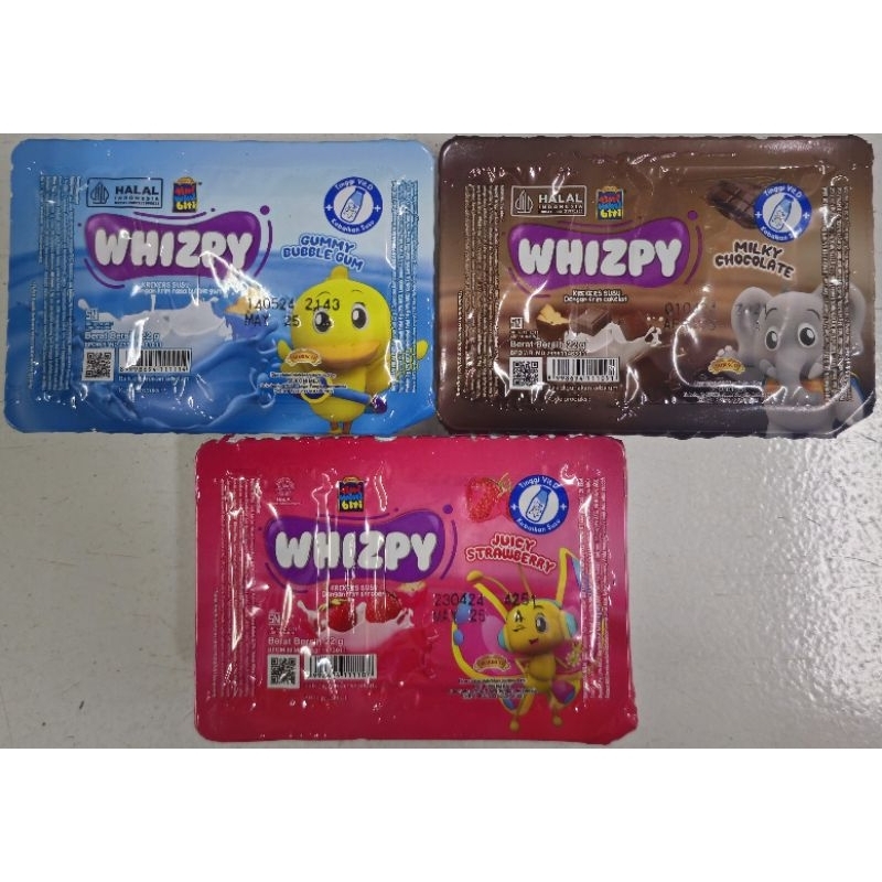 

TWB Whizpy Krekers Susu 22gr