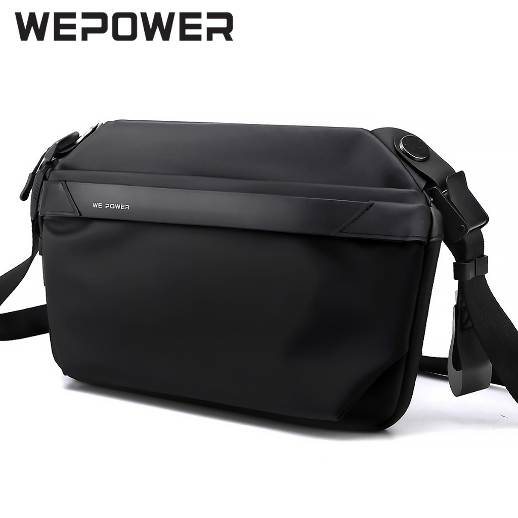 WEPOWER 1100-42 Tas Selempang Pria Sling Bag Buckle Magnetic WP