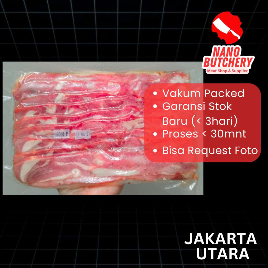 

Pork Bacon Babi Premium Streaky Bacon
