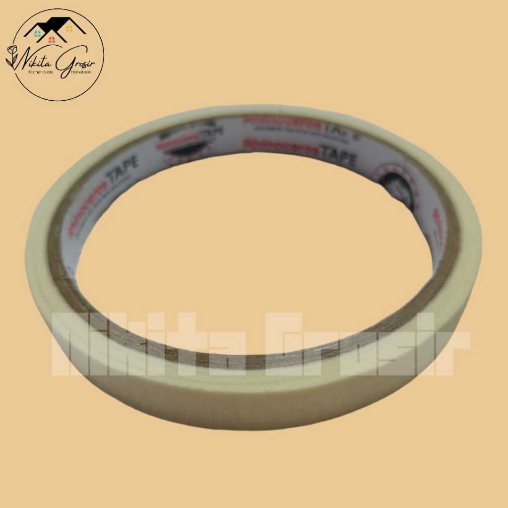 

(K) Masking Tape 1cm / Lakban Isolasi Kertas 1cm Kecil