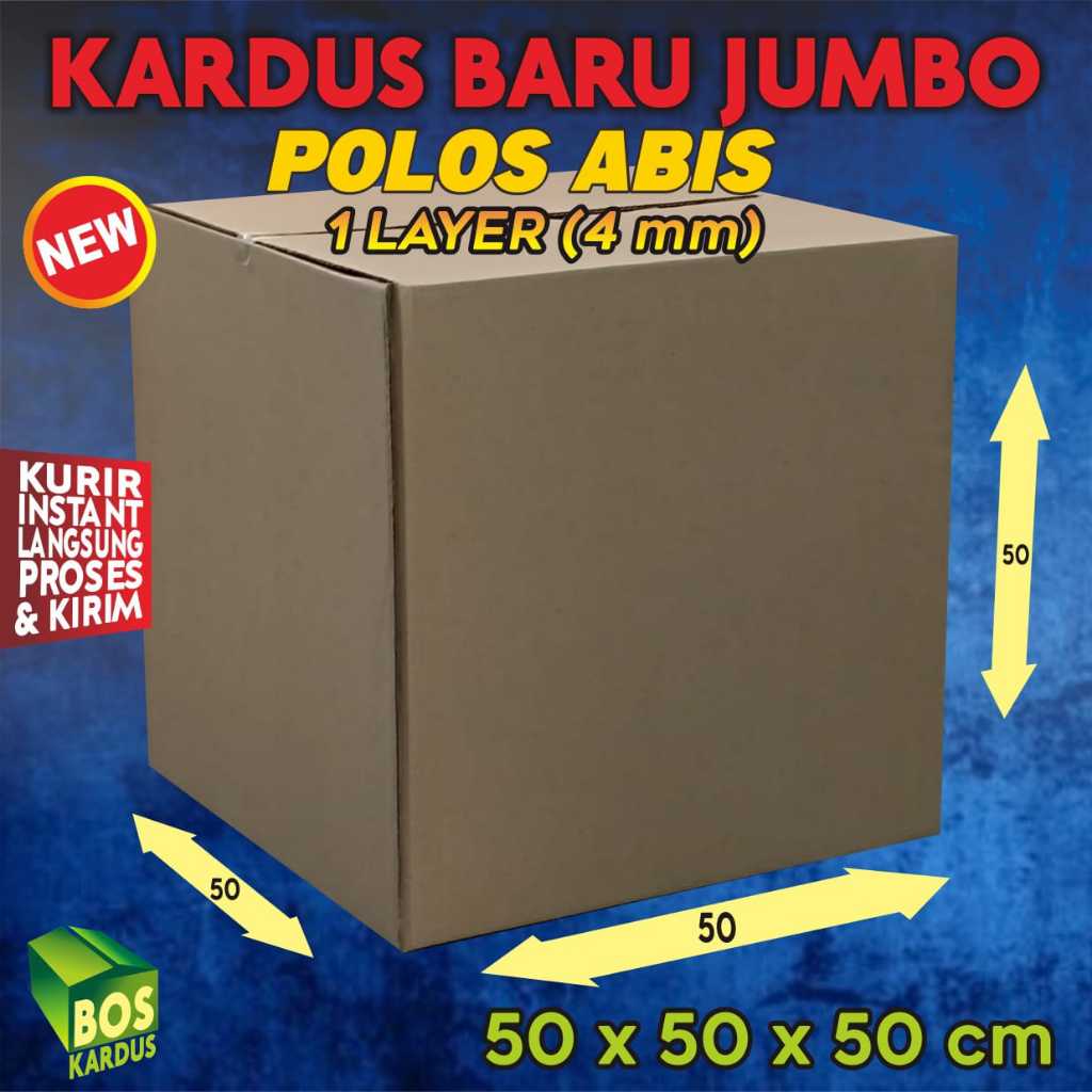 

Kardus Packing Besar Pindahan Jumbo Bekas Dus Packaging Tebal Box Penyimpanan Kotak 1ply 2ply Baru 2 layer 1 layer 2 ply 1 ply PO56