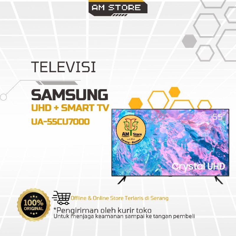 UHD SMART TV SAMSUNG 55" UA 55DU7000