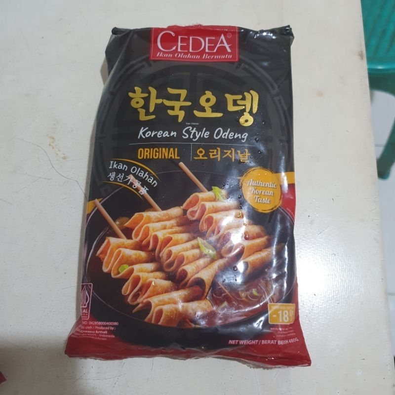 

CEDEA Odeng Korean Original & Spicy 480gr