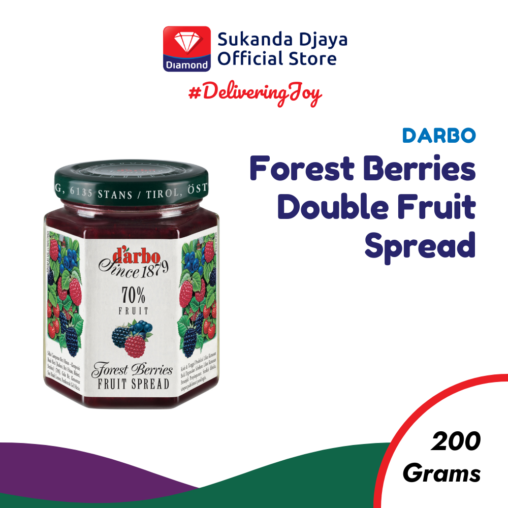 

Darbo Forest Berries Double Fruit Spread 200 Gr