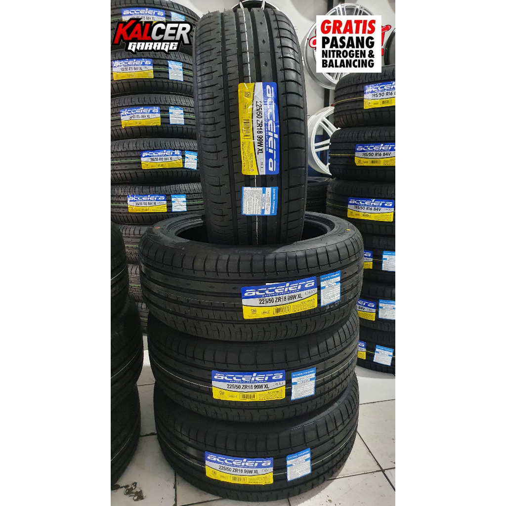 VELG MOBIL UKURAN 225 50 R18 ACCELERA PHI-R BAN BERKUALITAS