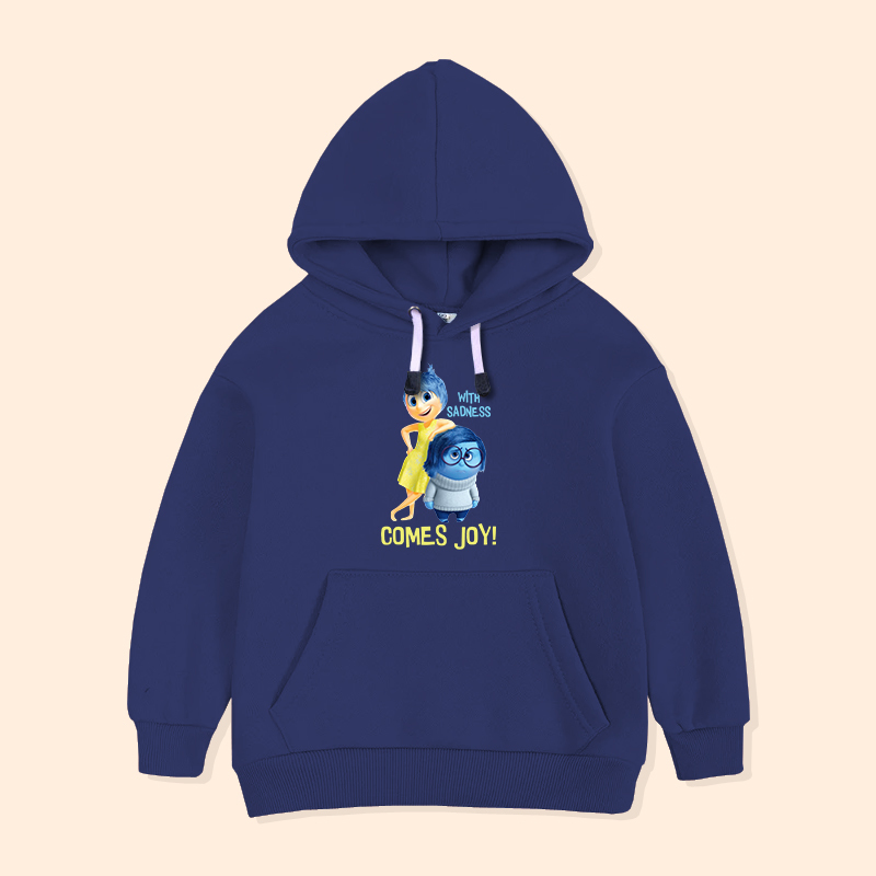 Jaket Hoodie Anak Inside Out Disney Pixar Karakter Kartun Atasan Anak Laki-Laki Perempuan INS-02