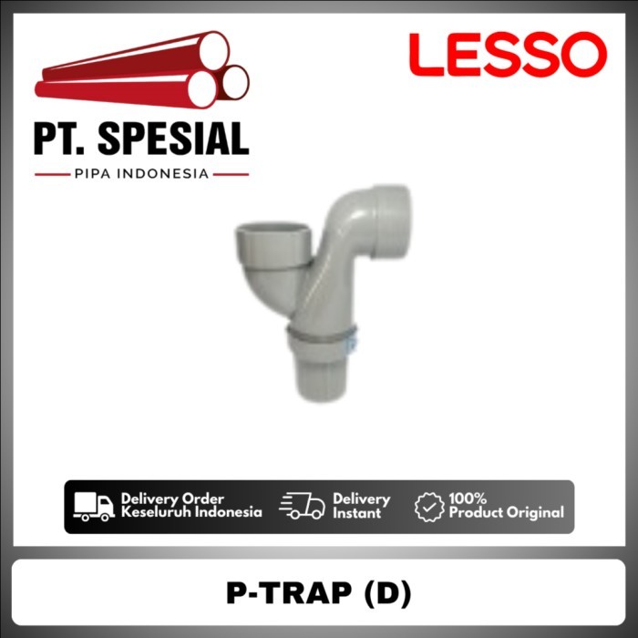 P-Trap 2 Inch PVC D Lesso / P Trap 2 Inch / P-Trap D Lesso / P Trap -12