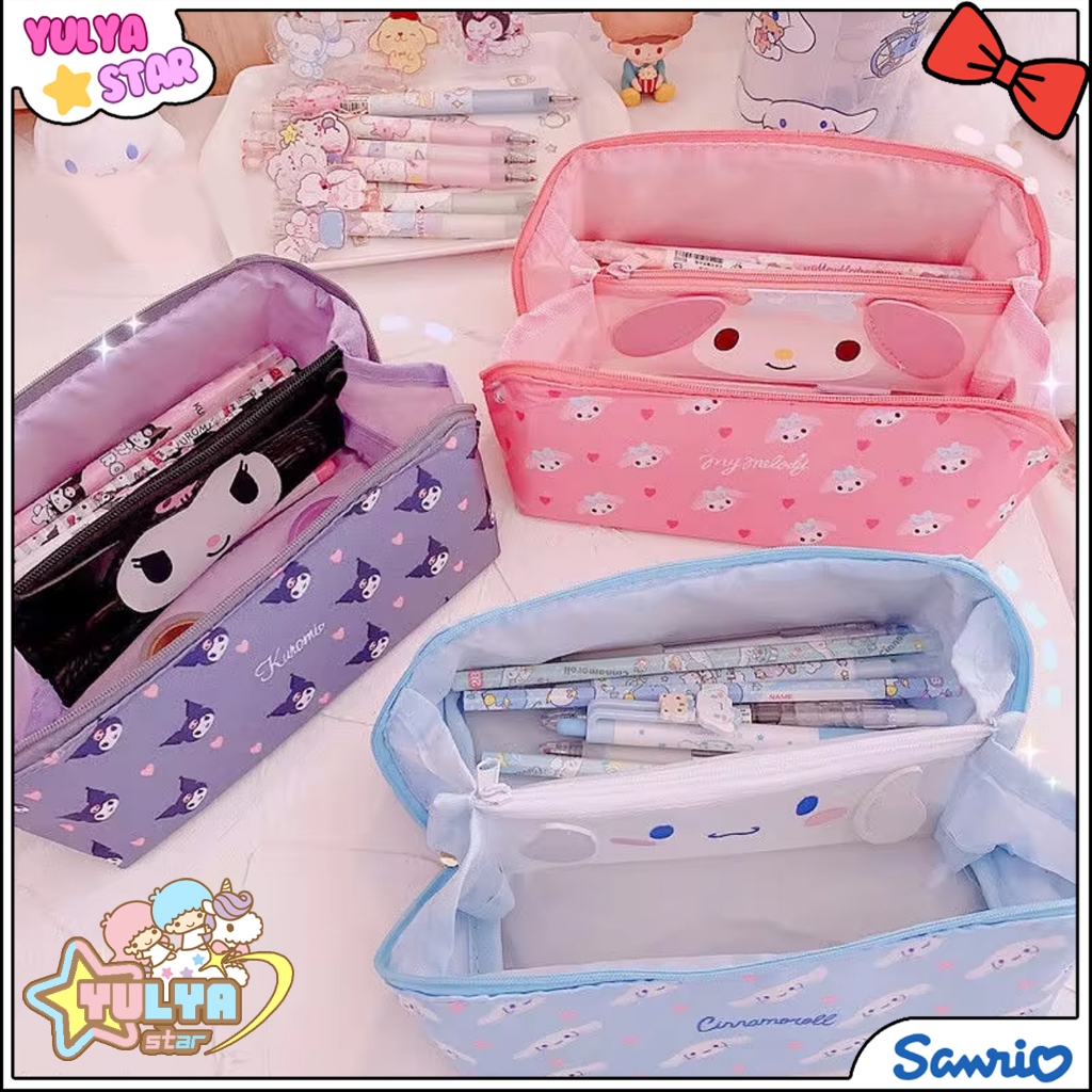 

Kotak Pensil multifungsi Motif SANRIO / Multilayered pencil case SANRIO