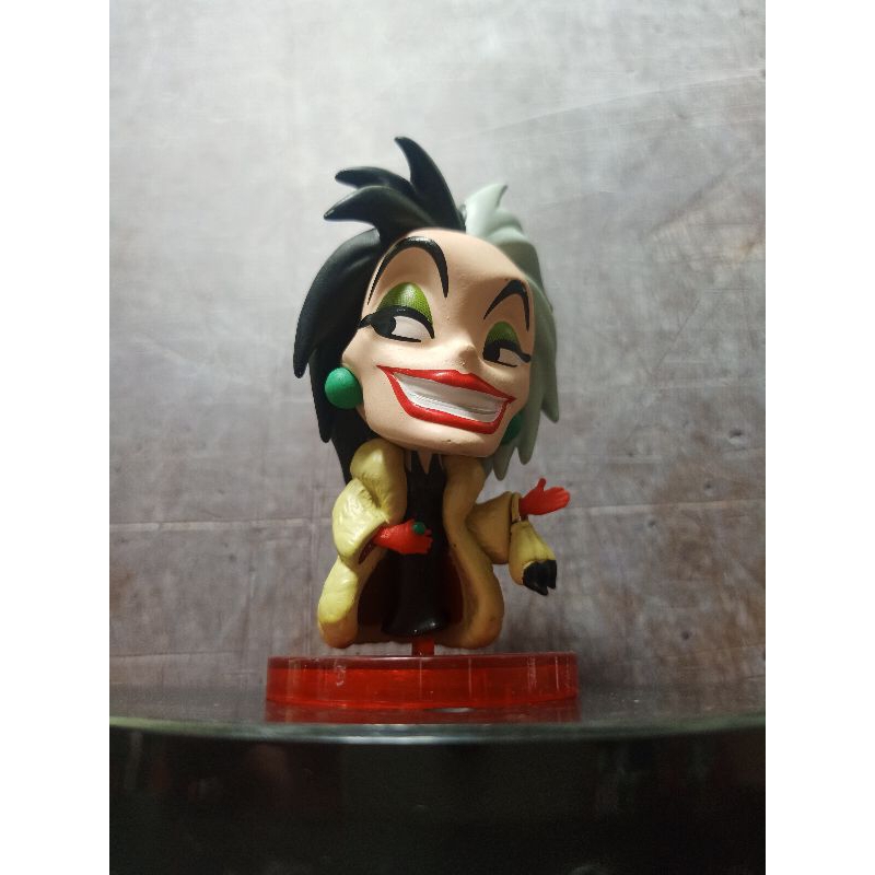 Figure Disney Villian Character 101 Dalmation Cruella Chibi