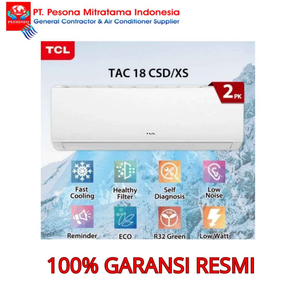 AC TCL 2PK TAC18CSD/XS