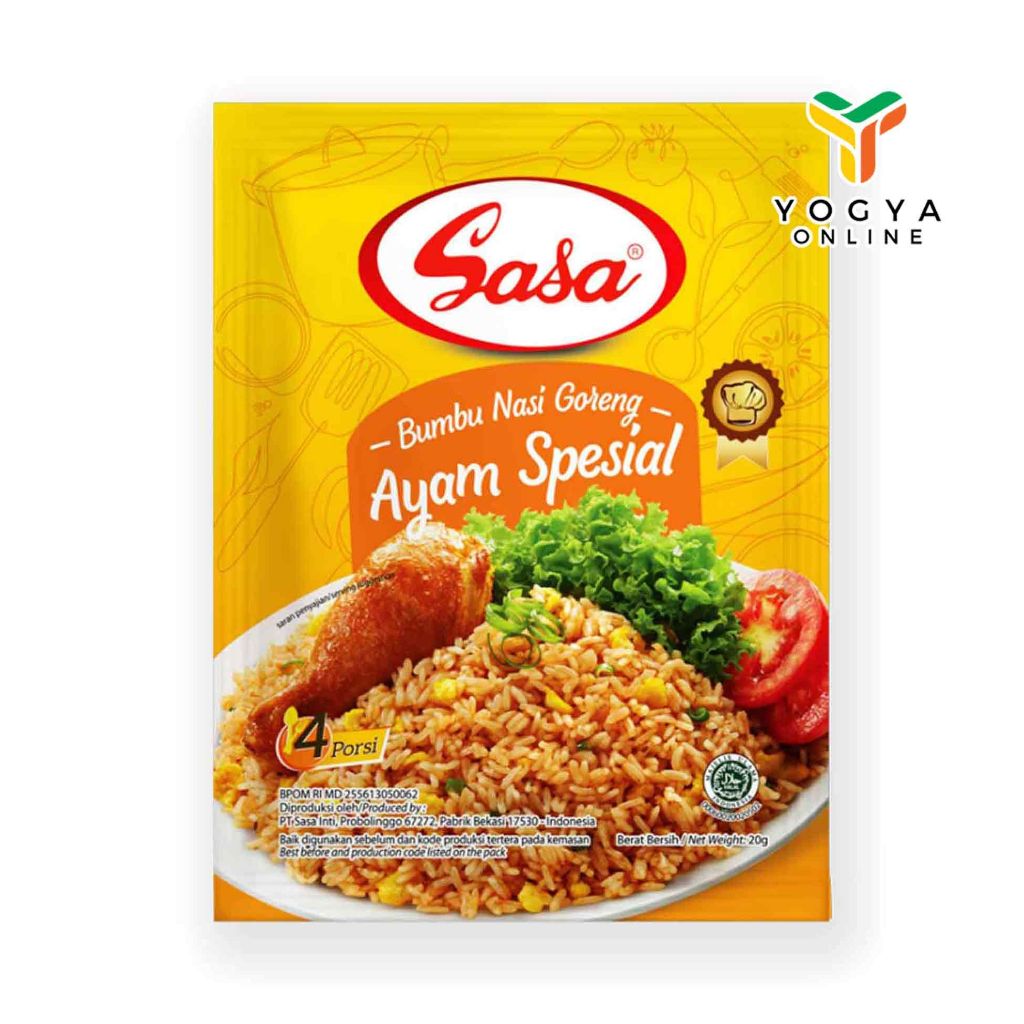 

Sasa Bumbu Nasi Goreng Ayam Special 20 G