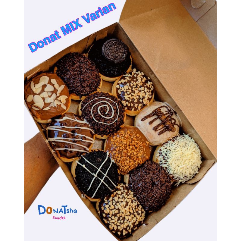 

Donat Susu Varian Rasa isi 12 pcs