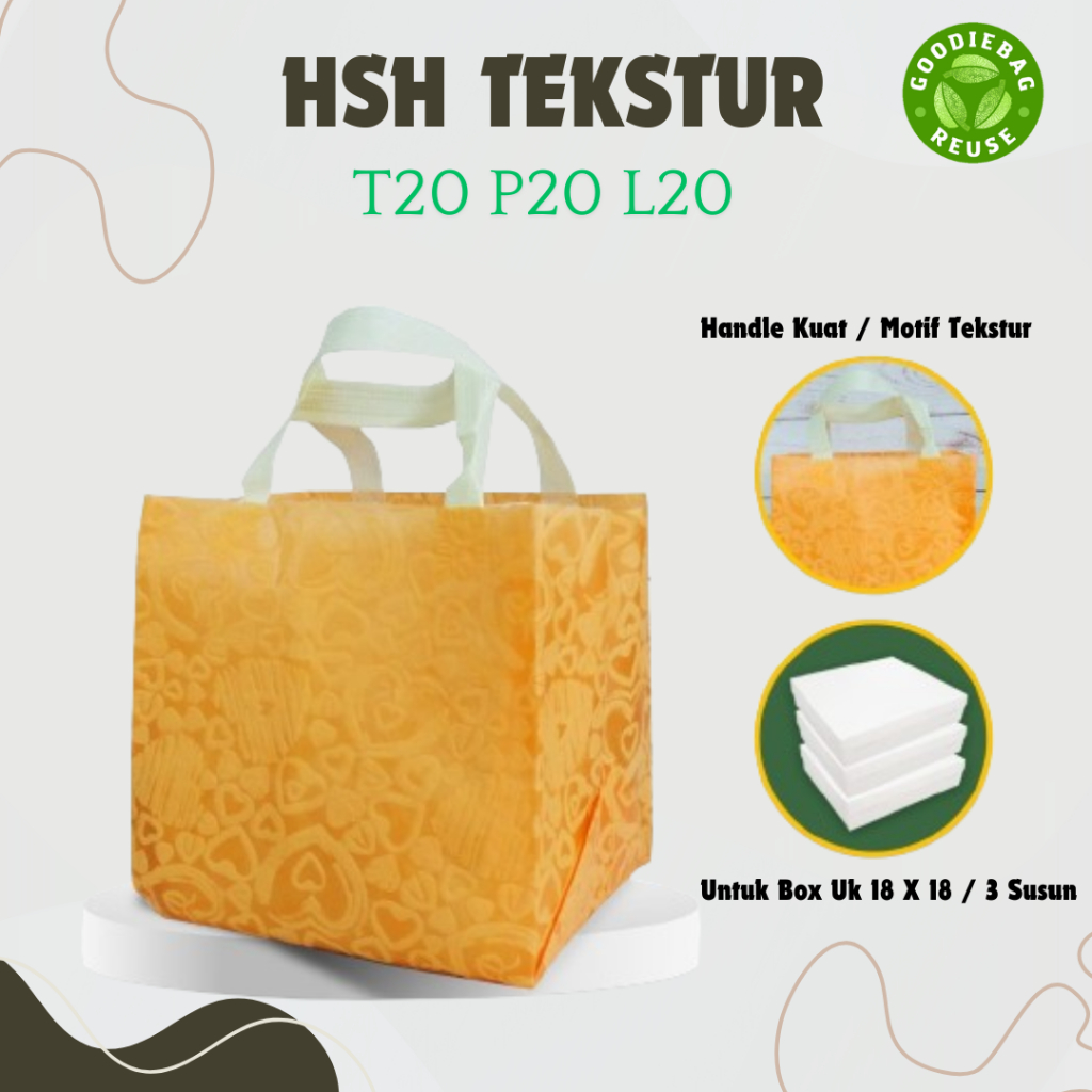 

tas box nasi murah hajatan berkat ukuran box 18x18 texture