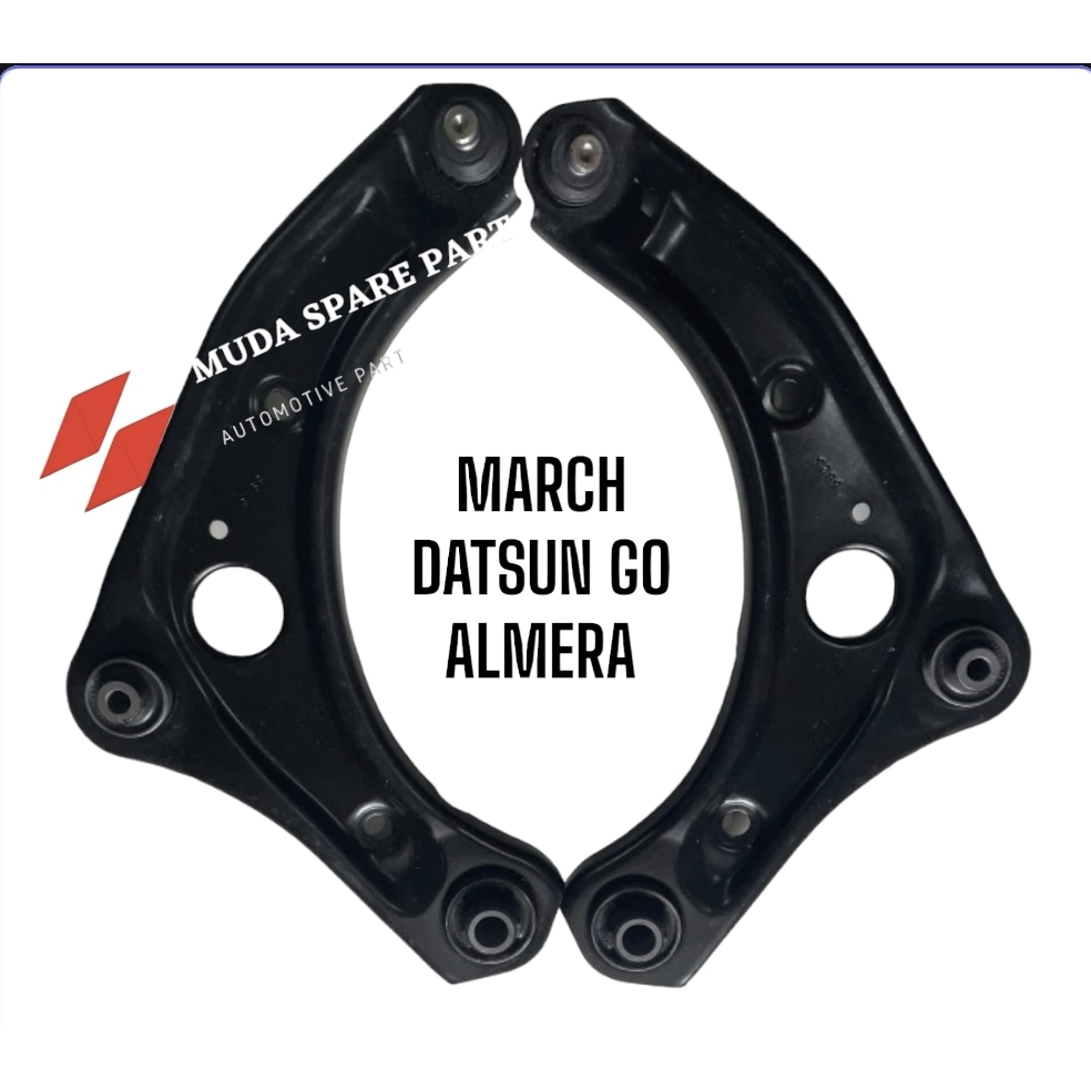 JUAL LOWER ARM ASSY SAYAP BAWAH BALL JOINT LOW NISSAN MARCH DATSUN GO/GO +/PANCA CROSS ALMERA 54500/