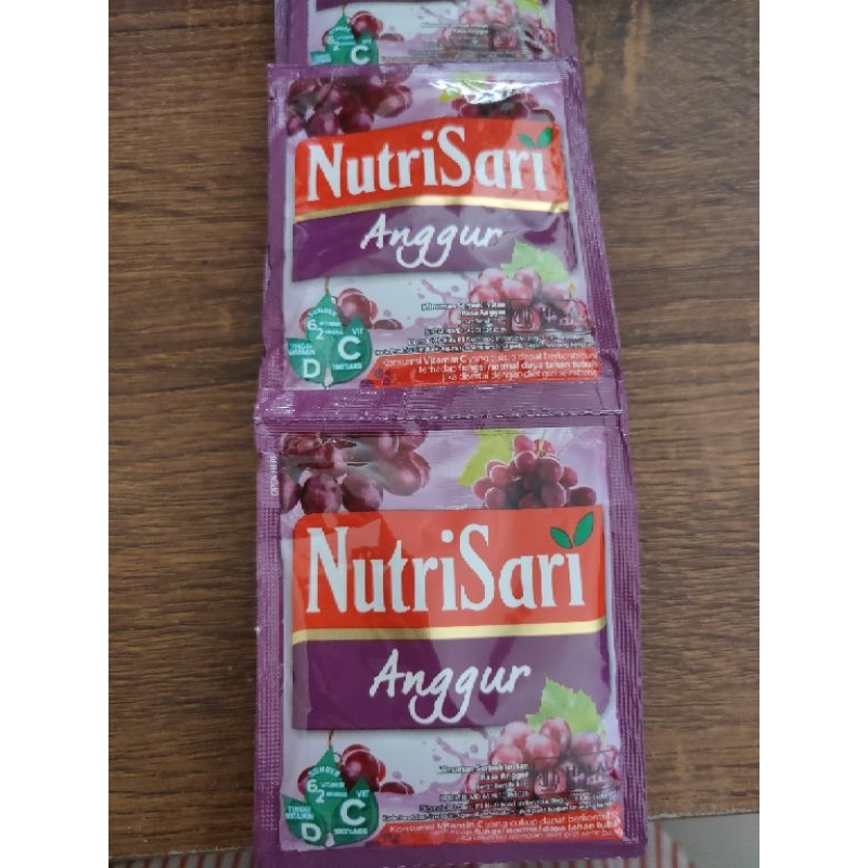 

Nutrisari Rasa Anggur satuan