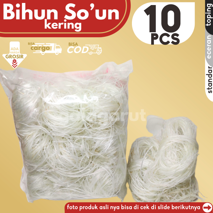

Bihun Soun Kering 10pcs by GG (Bisa COD/Grosir/Kargo)
