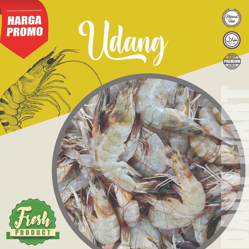 

Udang 250 GR (FRESH/SEGAR)