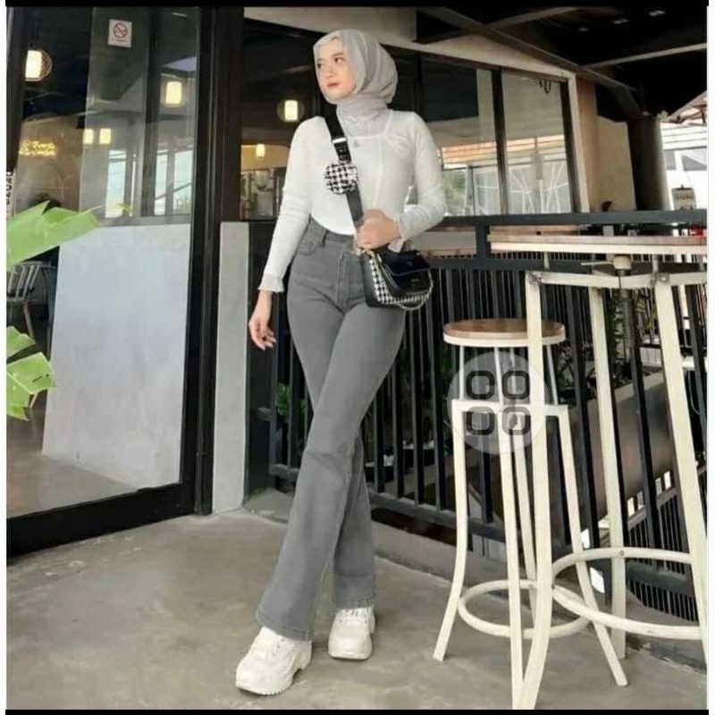 Celana Cutbray HW Klasik ( Widie Jeans)