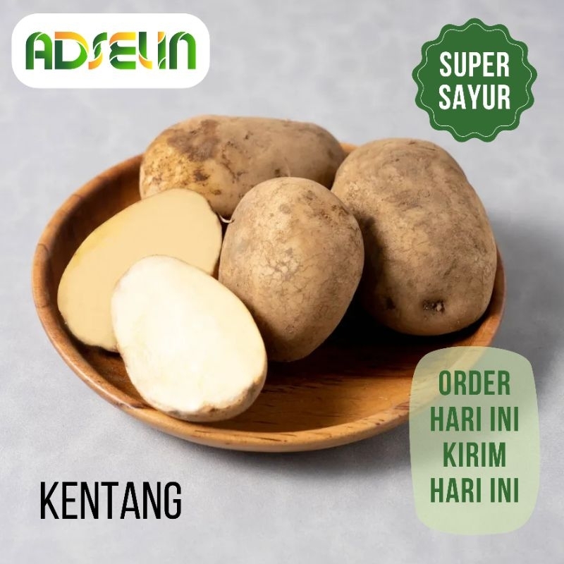 

Kentang 1 Kg Bersih Pilihan Segar Super Sayur - PENGIRIMAN INSTAN