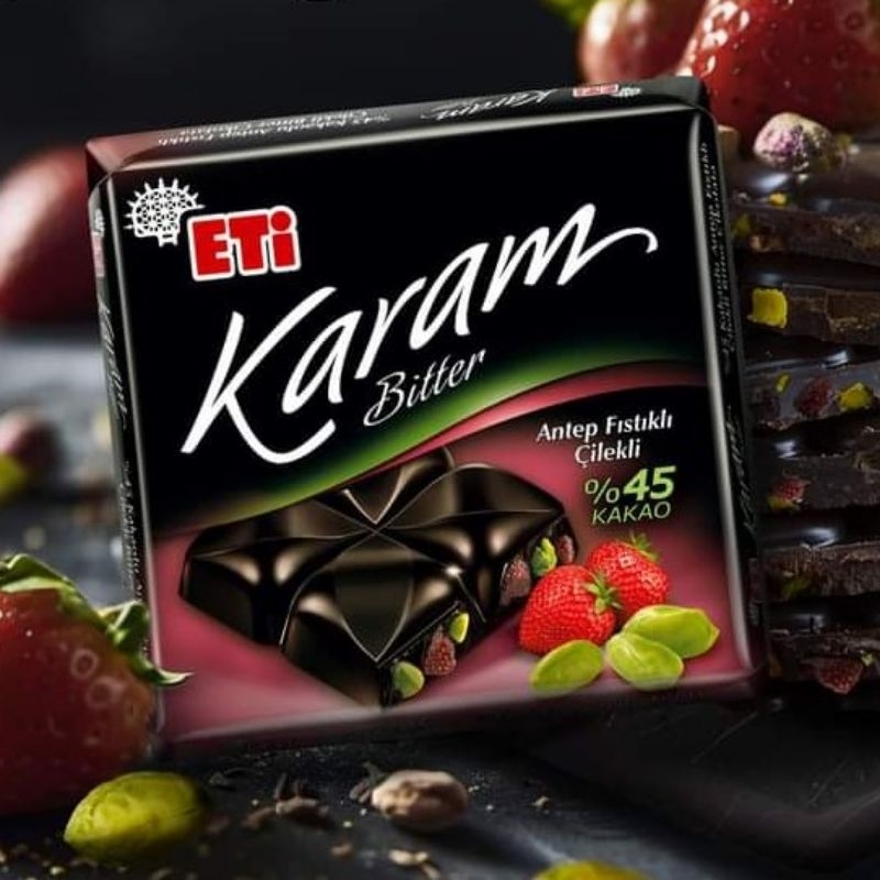 

Eti Karam Bitter / Coklat Dark Turki