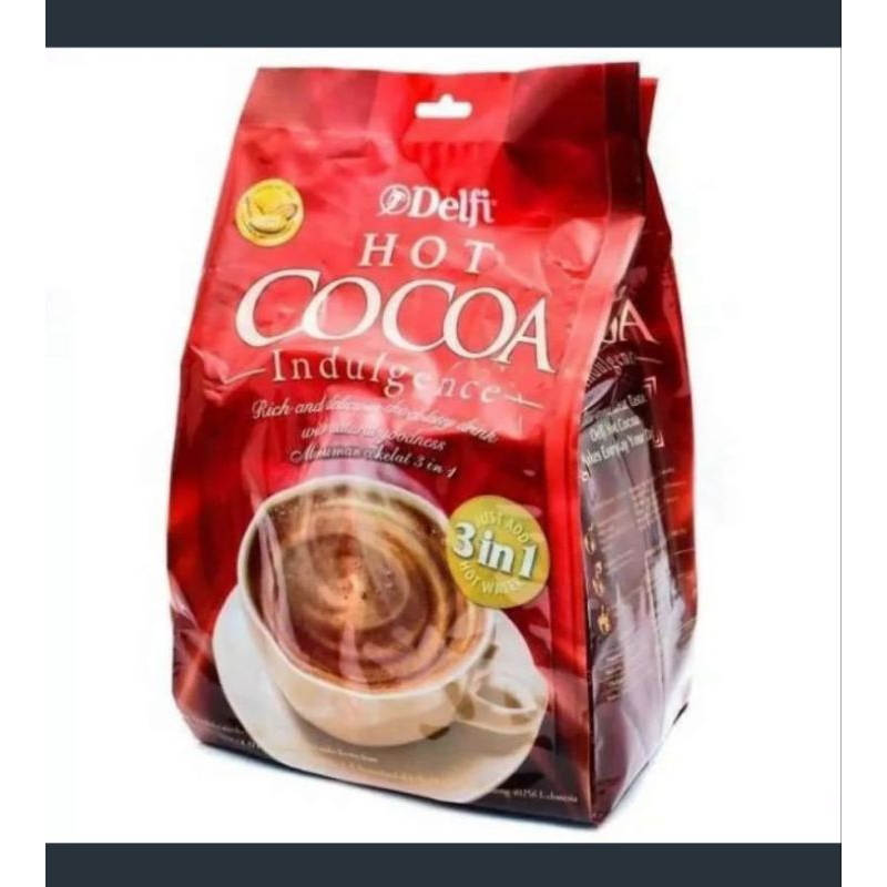 

delfi hot cocoa indulgence polybag 500gr