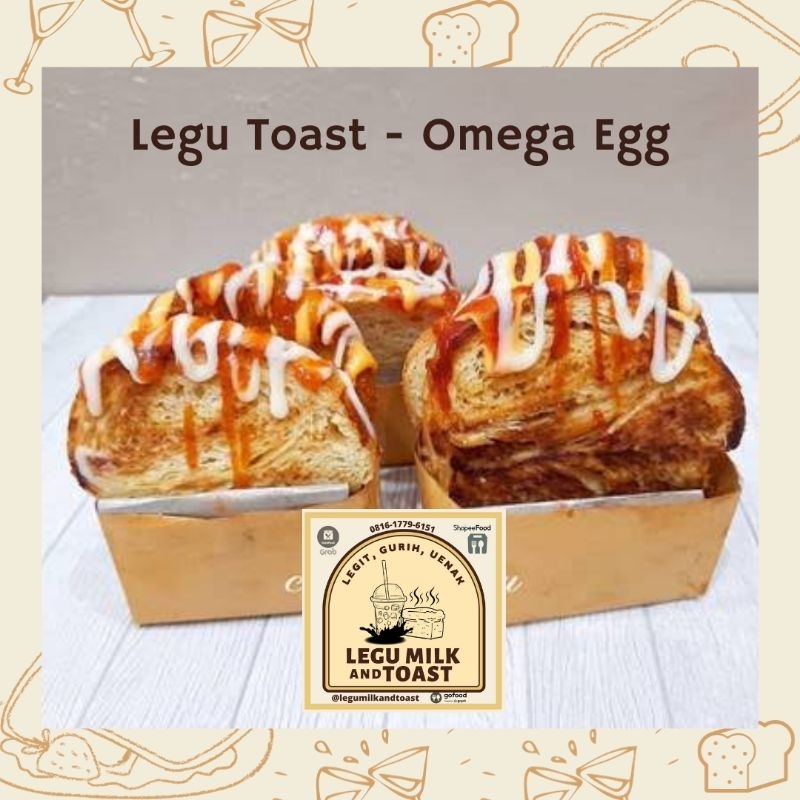 

legu toast omega egg