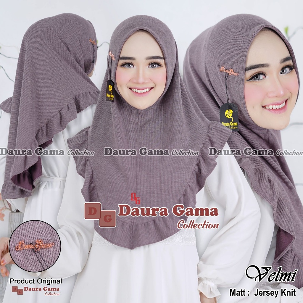 Hijab instan Velmi bergo original Dauragama