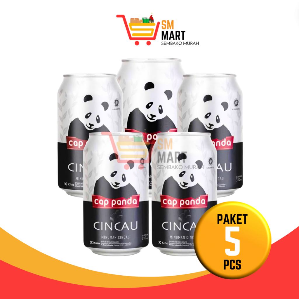 

[PAKET 5 PCS] CINCAU PANDA 310 ML CINCAU PANDA KINO 5 KALENG MURAH