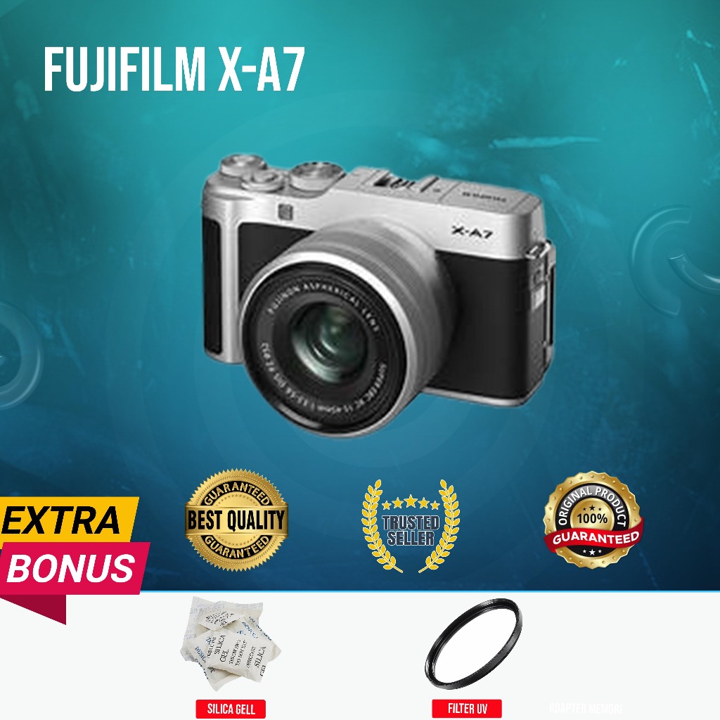 [GUBUKKAMERA] READY STOCK | FUJIFILM X-A7 + KIT 15-45MM (SECOND) NORMAL MULUS MURAH