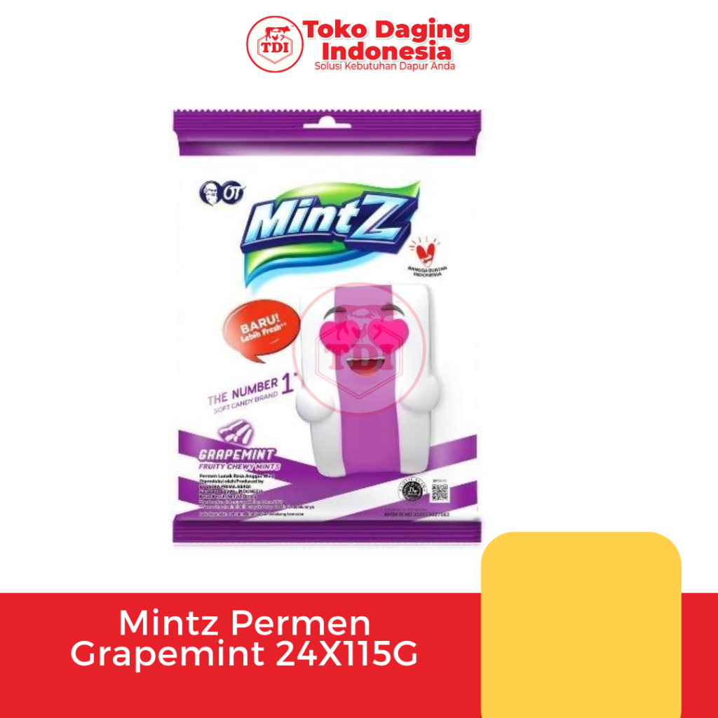 

Mintz Permen Grapemint 24X115G