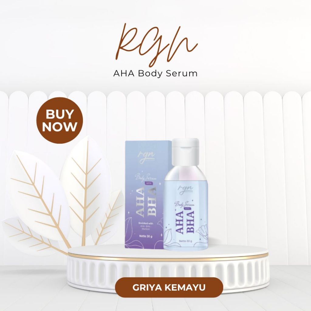 RGN Body Serum AHA BHA With Allantoin 30gr Mencerahkan
