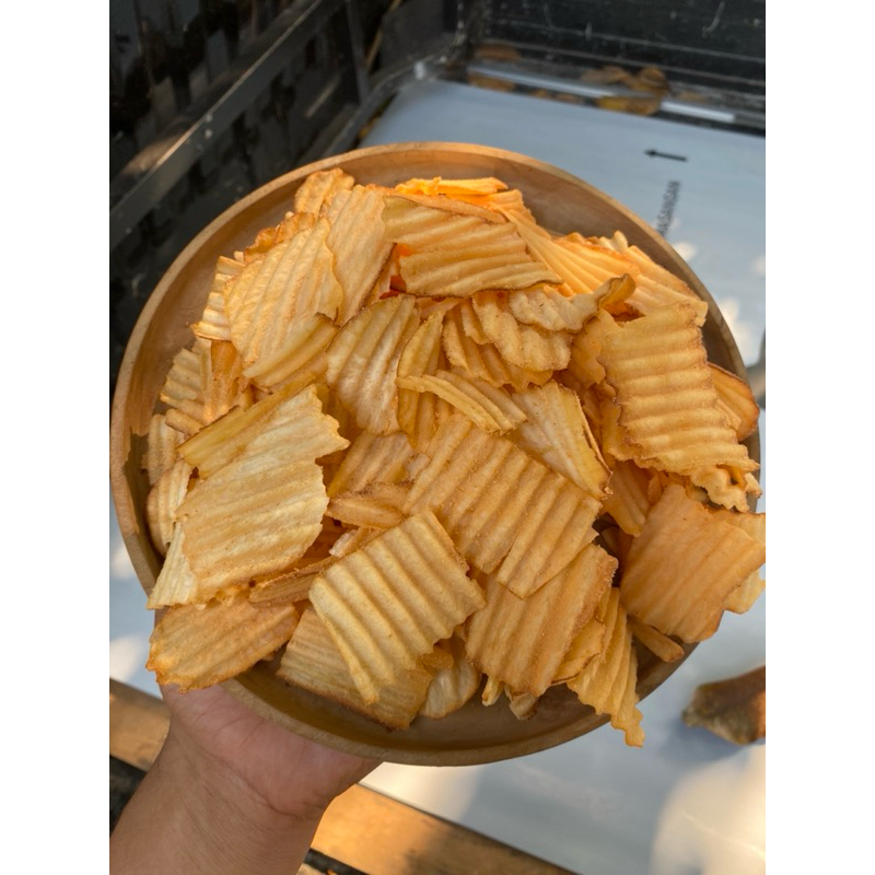 

Ay00! Keripik Singkong Chuba Balado dan keju 500 Gram