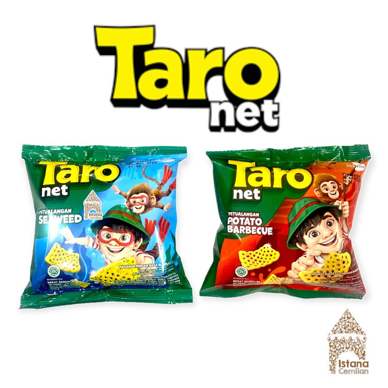 

Taro Net Pertualangan / Snack Chiki Ringan / Snack Varian Rasa