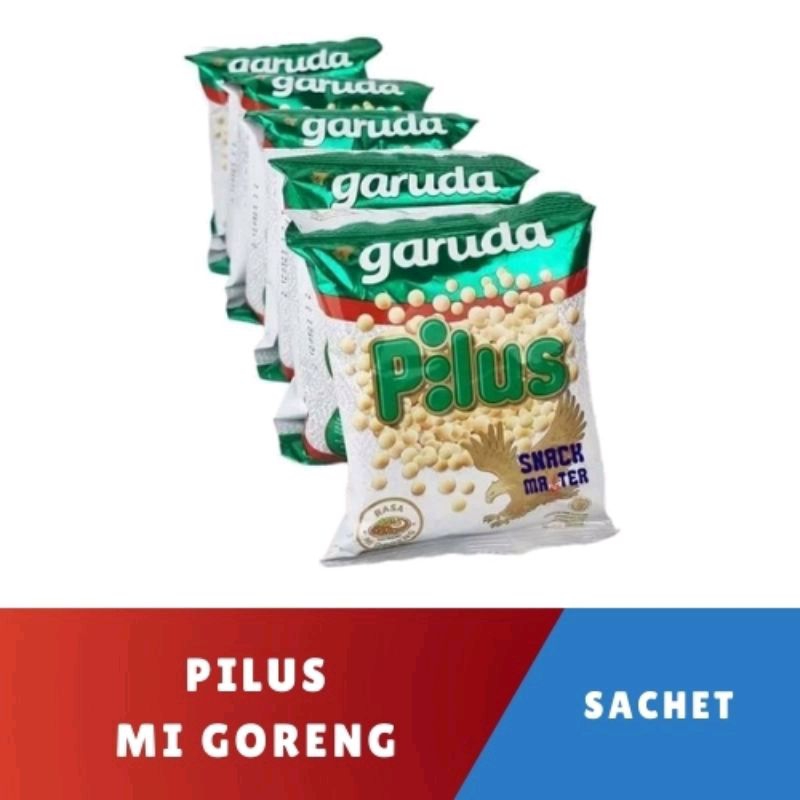 

Pilus garuda rasa mie goreng 16gr isi 10pcs (renceng)