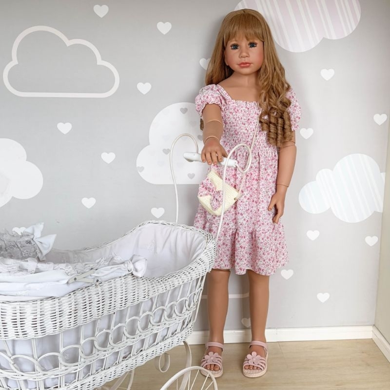 Boneka reborn 100 cm /reborn doll big size 100cm