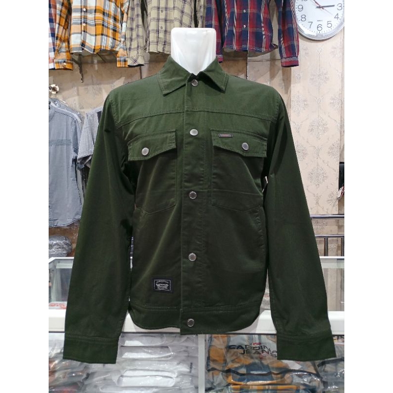 Jaket Cardinal Original Hijau Daun/Army
