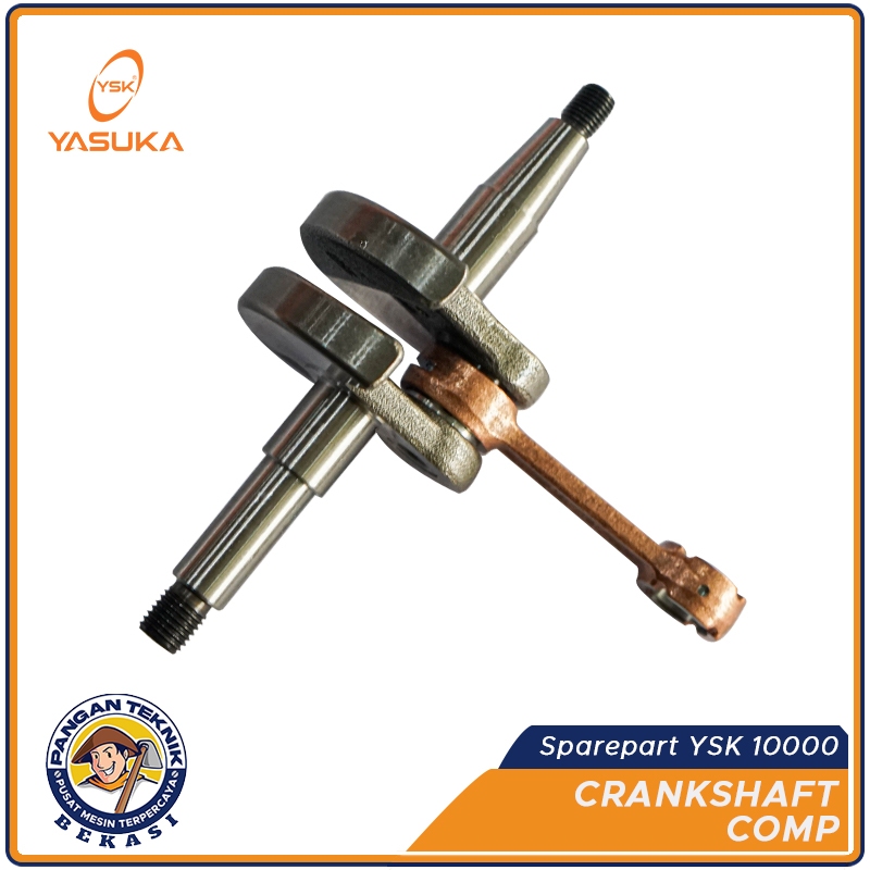 CRANKSHAFT COMP CHAINSAW YSK10000XT  BAR 24 | KRUK AS | AS KRUK | CRANK SHAFT ASSY COMP CHAINSAW YSK