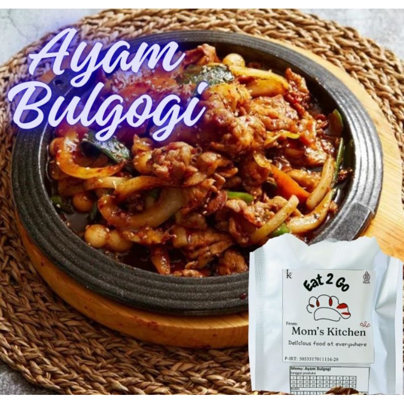 

Ayam bulgogi_chicken bulgogi_healthy food_instant_murah _enak_ halal