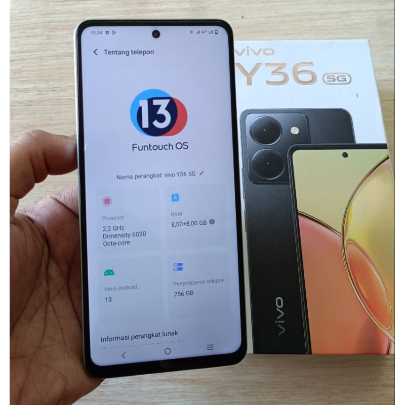 Vivo y36 5G 256gb