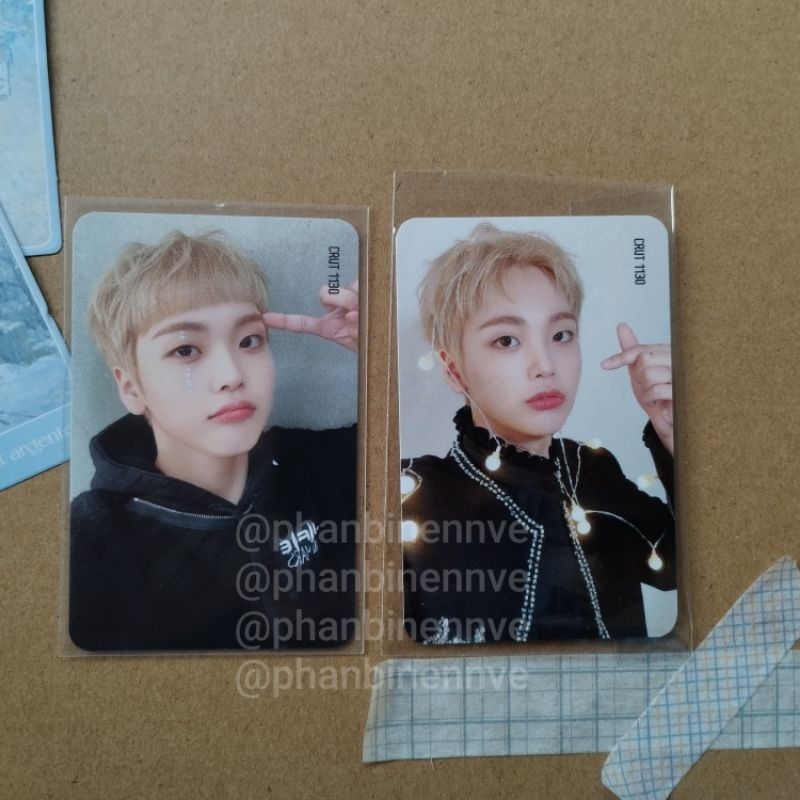 Photocard / PC Album Event Streaming Fancafe | CRAVITY - Hyeongjun