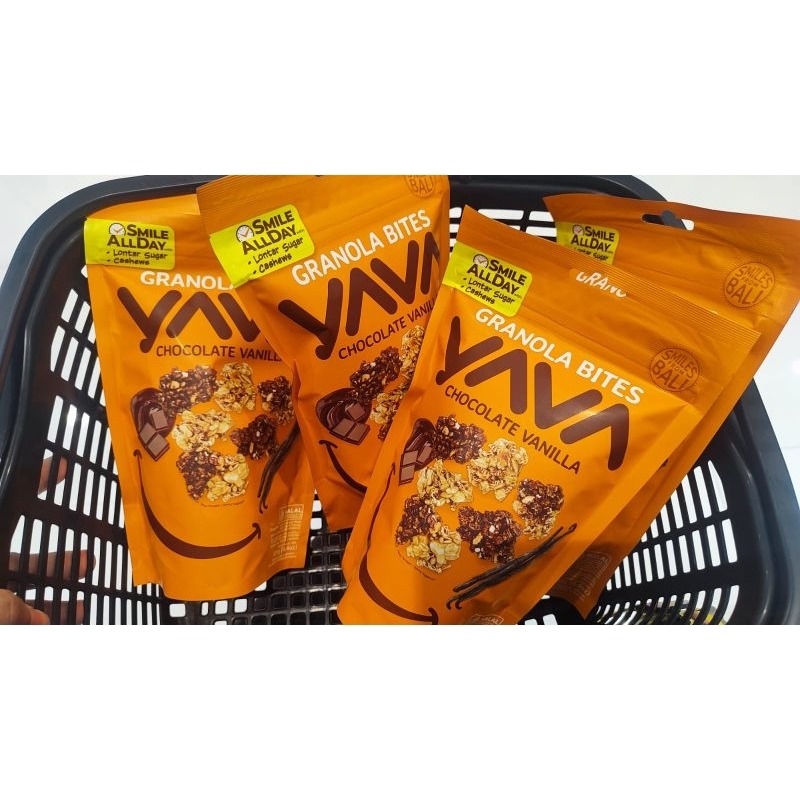 

Yava Granola Bites 125gr Choco vanilla ONLY