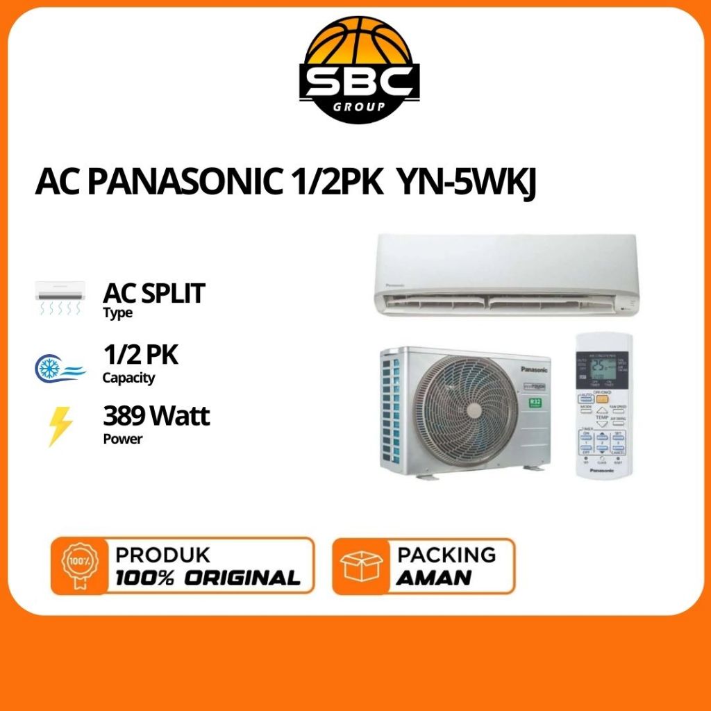 AC PANASONIC 1/2PK YN-5WKJ