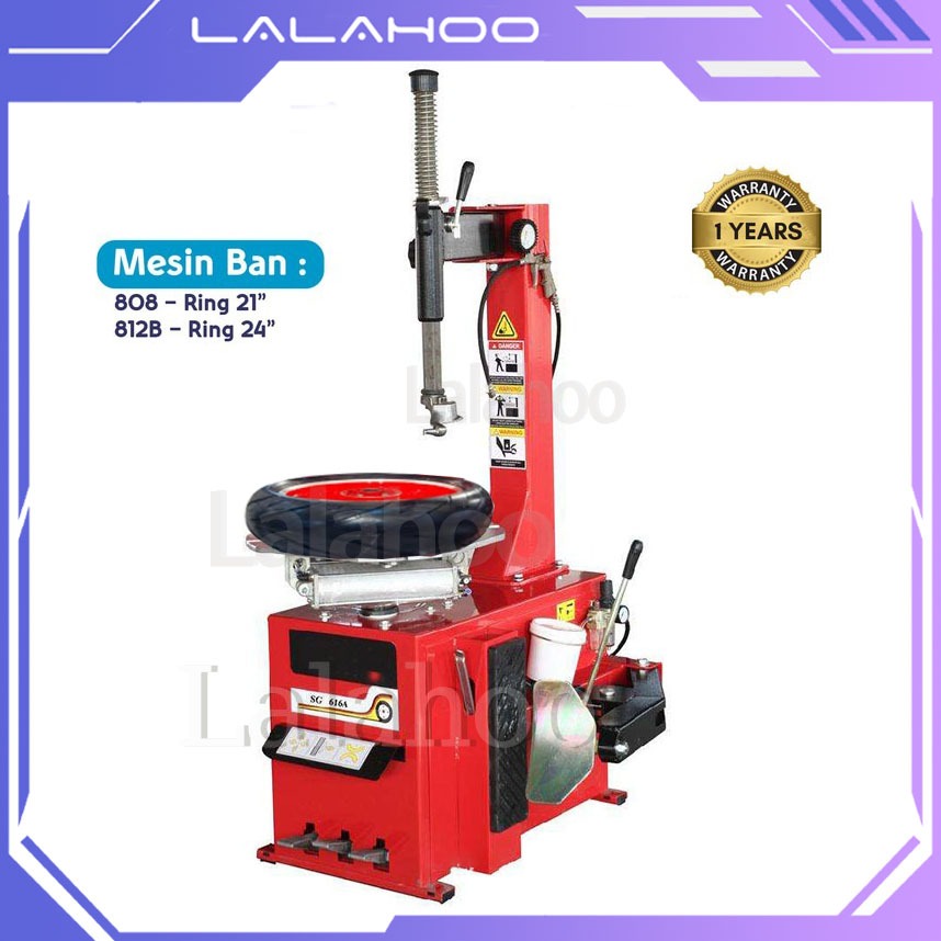 Tyre Changer 8-24" Motor Dan Mobil Mesin Pembuka Ban Otomatis Motor Alat Buka Ban