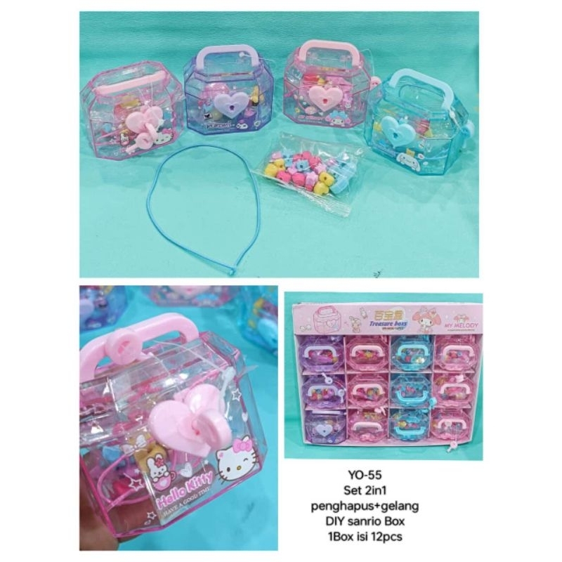 

penghapus gelang kotak sanrio