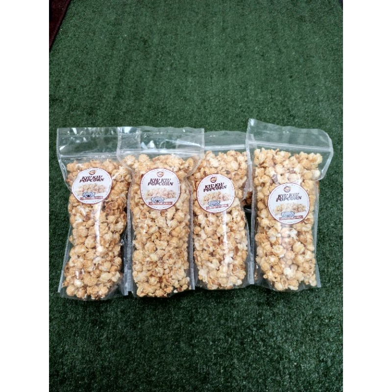

KIU KIU POPCORN Caramel Homemade By RJI - Snack / Cemilan Keluarga - 125gram