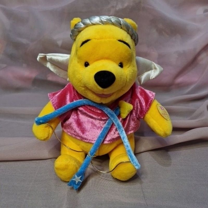 Boneka Winnie The Pooh Angel and pillow