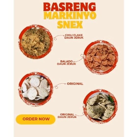 

Basreng Pipih Kemasan 500 gram Bakso Goreng Pedas Daun Jeruk Camilan Snack