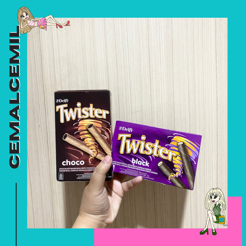 

Twister Choco Black 35Gr BUY 2 GET 1 FREE ONGKIR